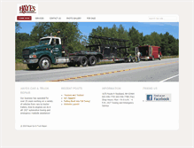 Tablet Screenshot of hayescarandtruck.com